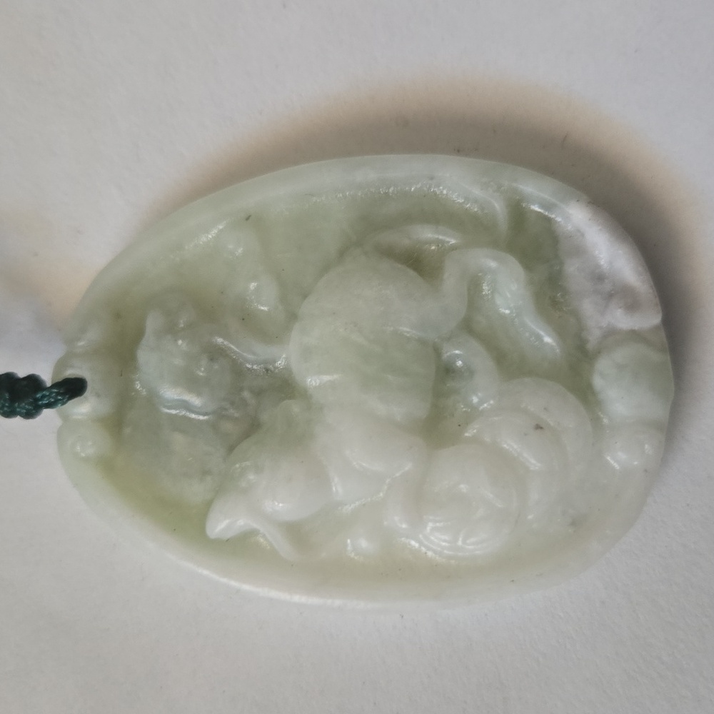 White jade pendant